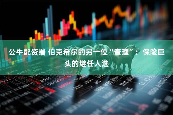 公牛配资端 伯克希尔的另一位“查理”：保险巨头的继任人选